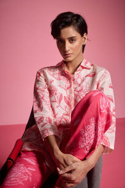 FLORAL BLOCKED SET - dash and dot