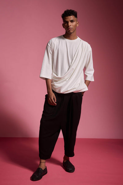 FRONT PLEATED PANT - dash and dot