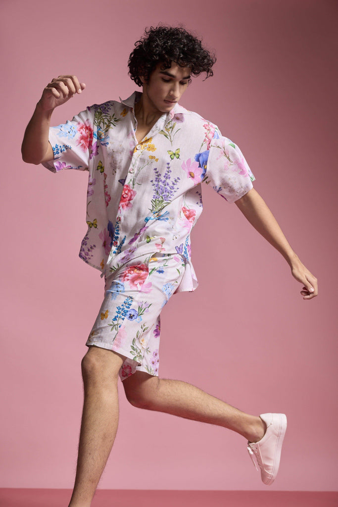 FLORAL SHIRT - dash and dot dash and dot