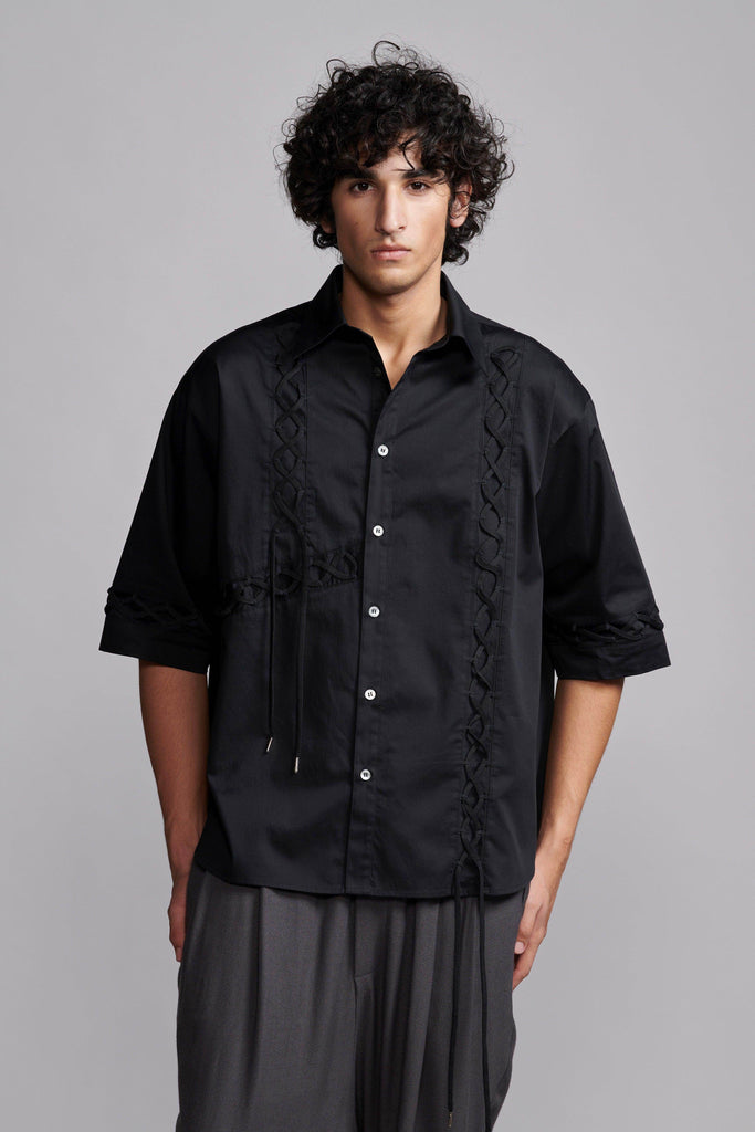 SHOELACE SHIRT - dash and dot dash and dot