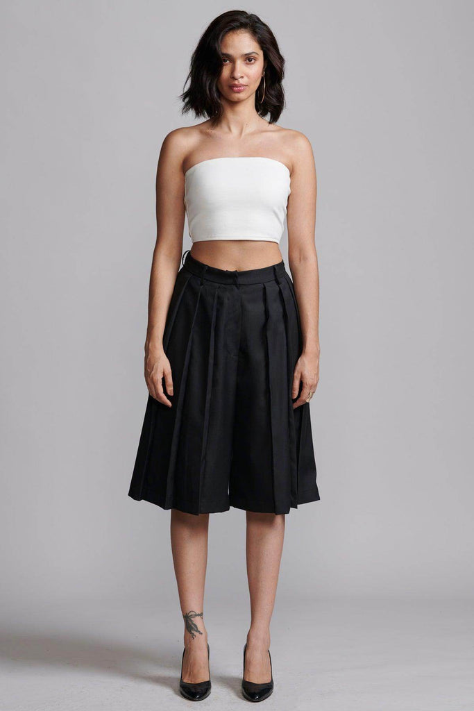 PLEATED SHORTS - dash and dot dash and dot