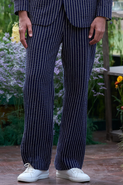SEERSUCKER STRIPE PANT