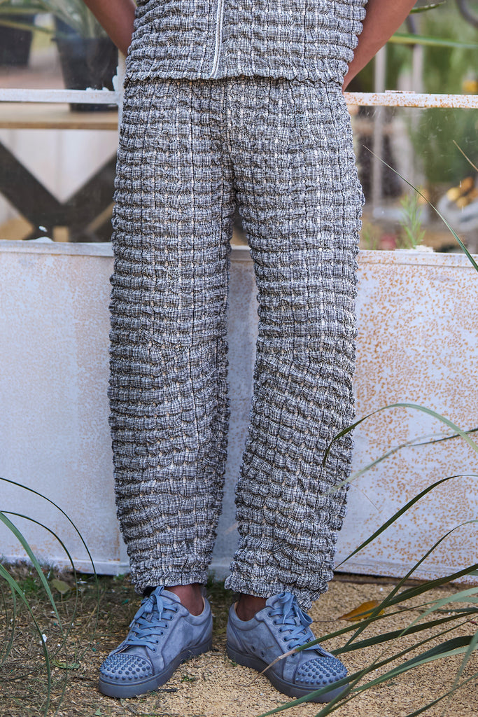 BUBBLE JACQUARD KNIT PANT dash and dot