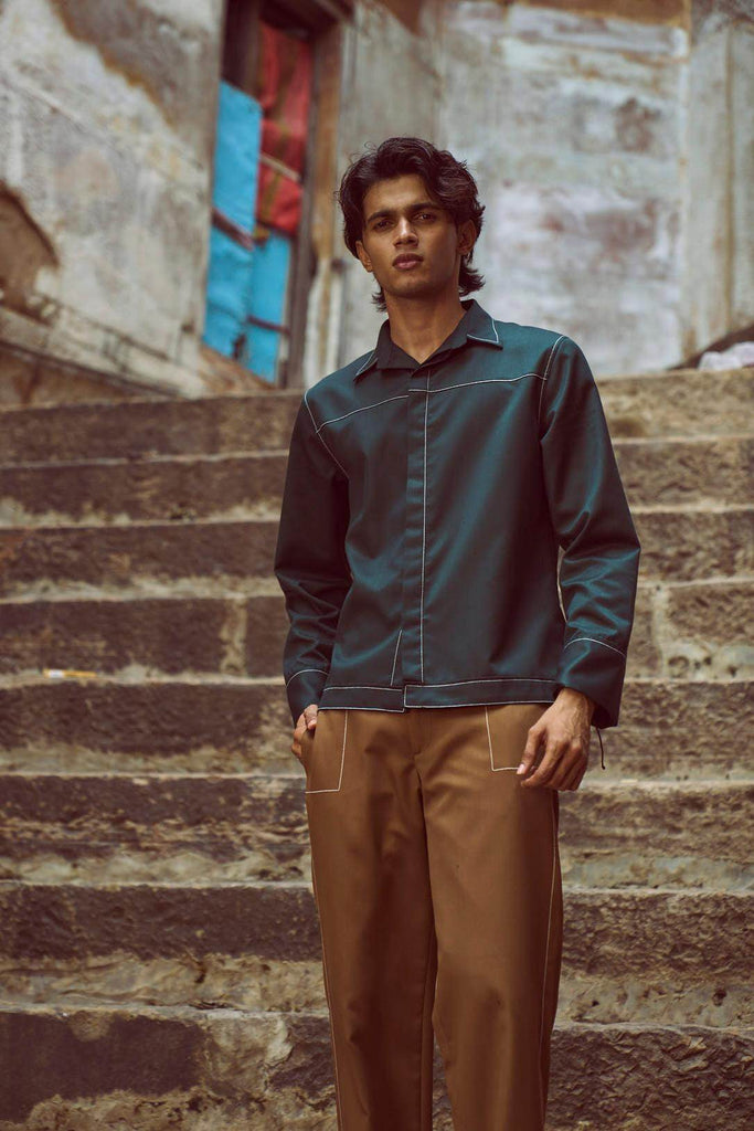 RUNNING STITCH SHIRT - dash and dot dash and dot