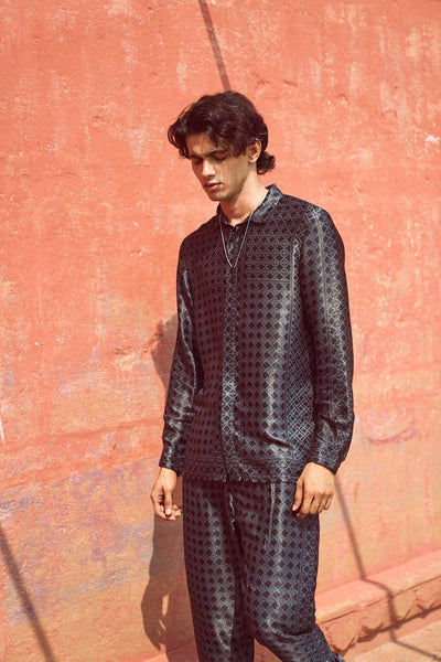 RATTAN PRINTED SHIRT - dash and dot