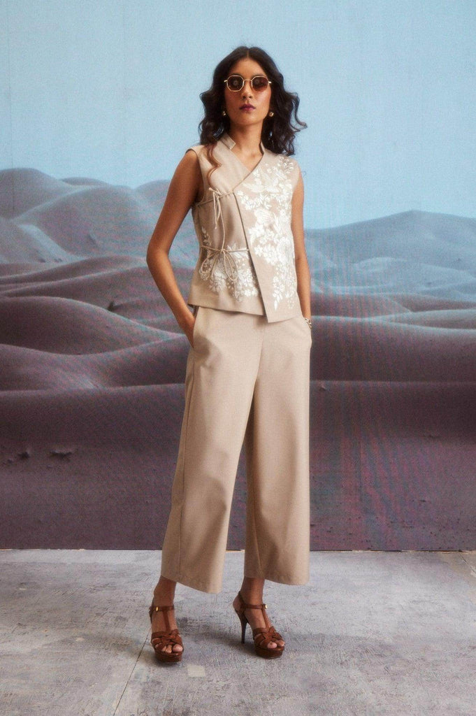 EMBROIDERED WAISTCOAT SET - dash and dot dash and dot