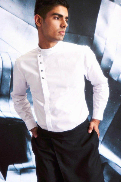 SIDE SNAP BUTTON SHIRT - dash and dot