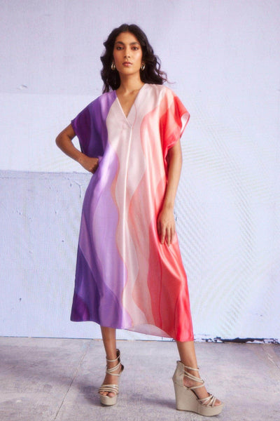 WATERCOLOUR KAFTAN - dash and dot
