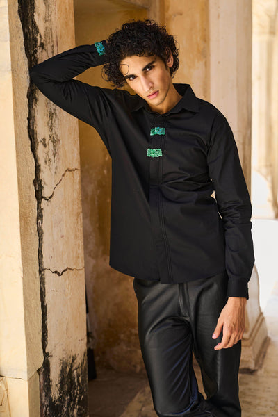 JADE BUTTON SHIRT - dash and dot