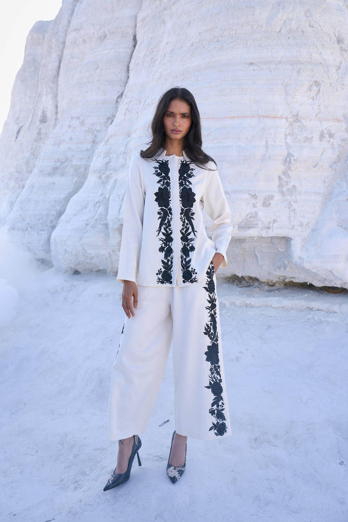 FRONT & SIDE EMBROIDERED SET - dash and dot dash and dot