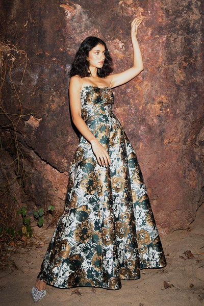 BROCADE GOWN - dash and dot