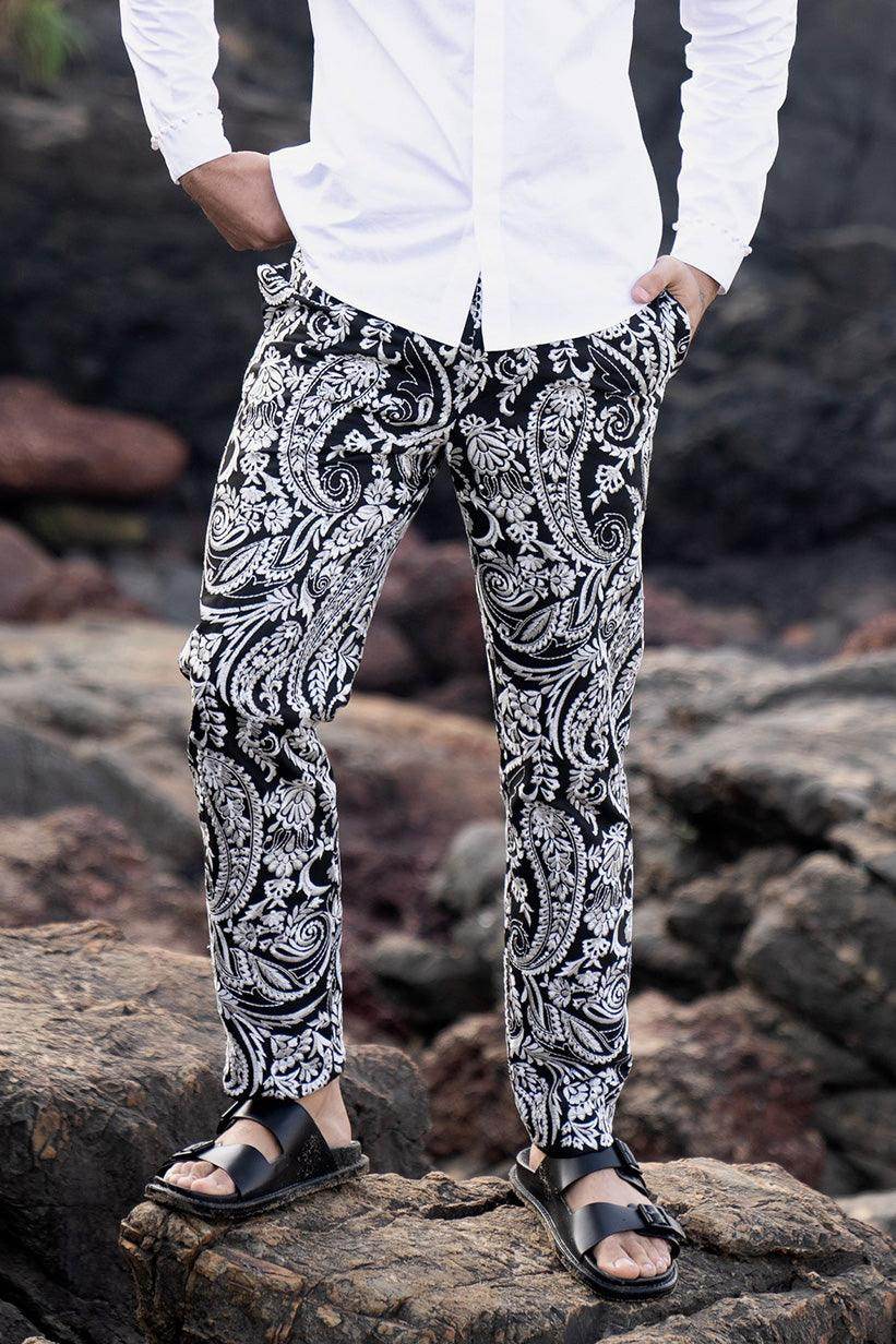 EMBROIDERED PANT - dash and dot