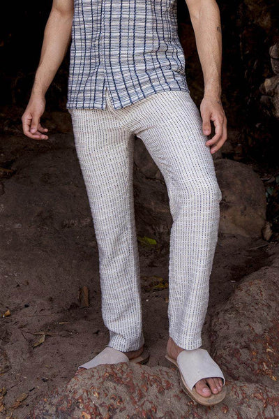 TEXTURED STRIPE PANT - dash and dot