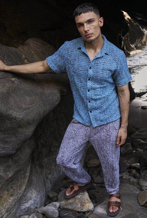 TWISTED KNIT TEXTURED PANT - dash and dot dash and dot