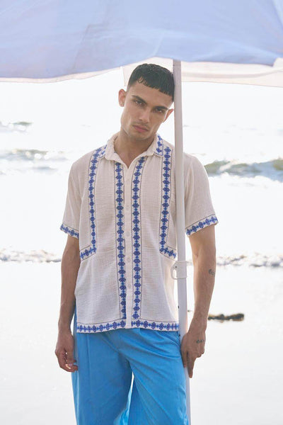 EMBROIDERED SHIRT - dash and dot