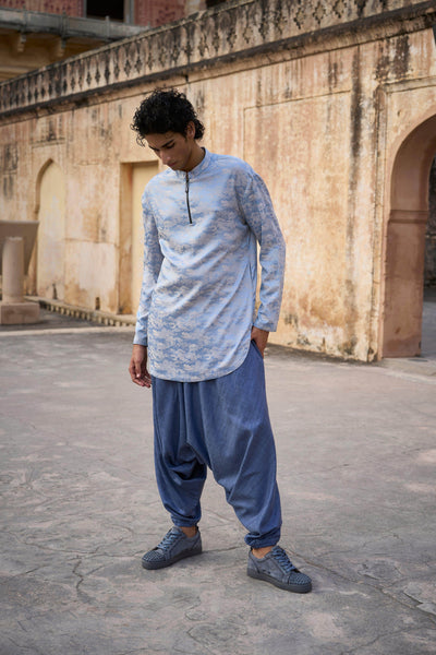 DRAPED HAREM PANT - dash and dot