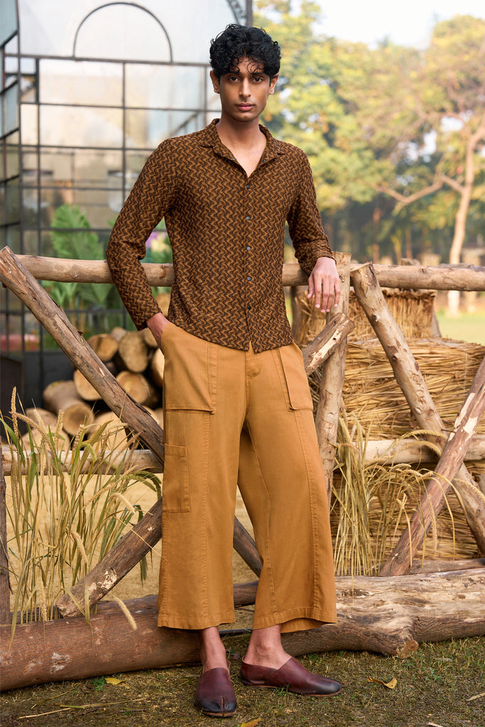 PANELLED CARGO PANT dash and dot