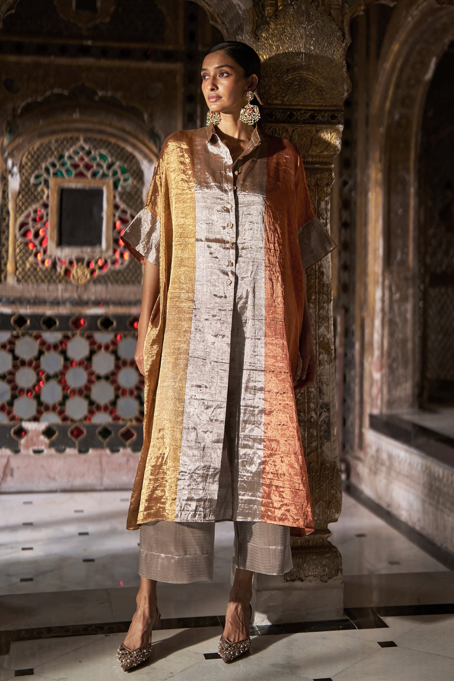 BENARES BROCADE PANT