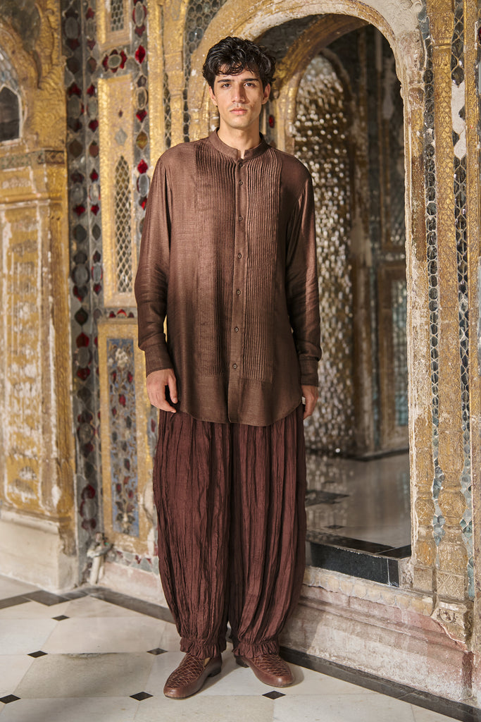 CRUSHED CRINKLED PANT dash and dot