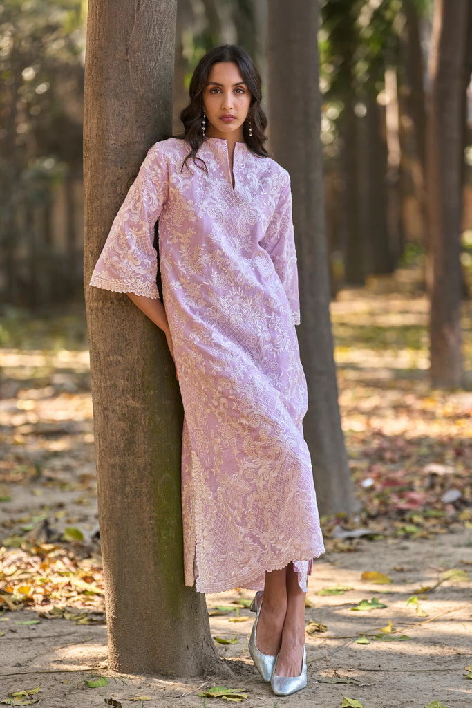 BAROQUE EMBROIDERED DRESS dash and dot