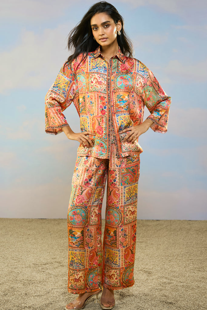 ORNAMENTAL PRINT PANT dash and dot
