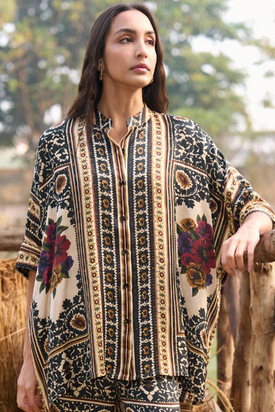 BAROQUE PRINTED BOXY SHIRT
