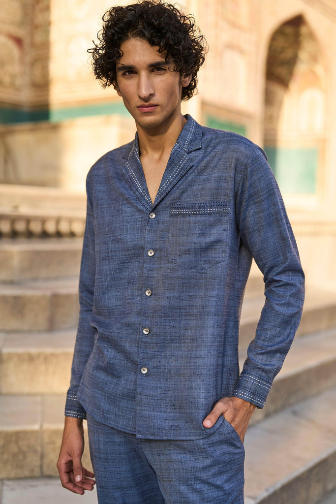 RUNNING STITCH SHIRT - dash and dot dash and dot