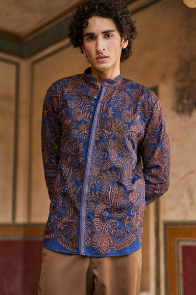 EMBROIDERED SHIRT - dash and dot