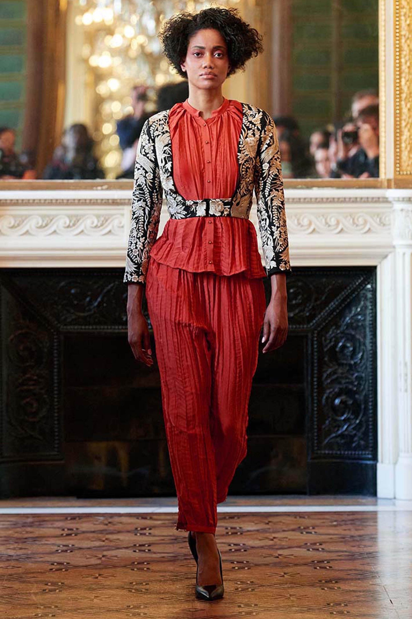 RUST CRUSHED SET - dash and dot