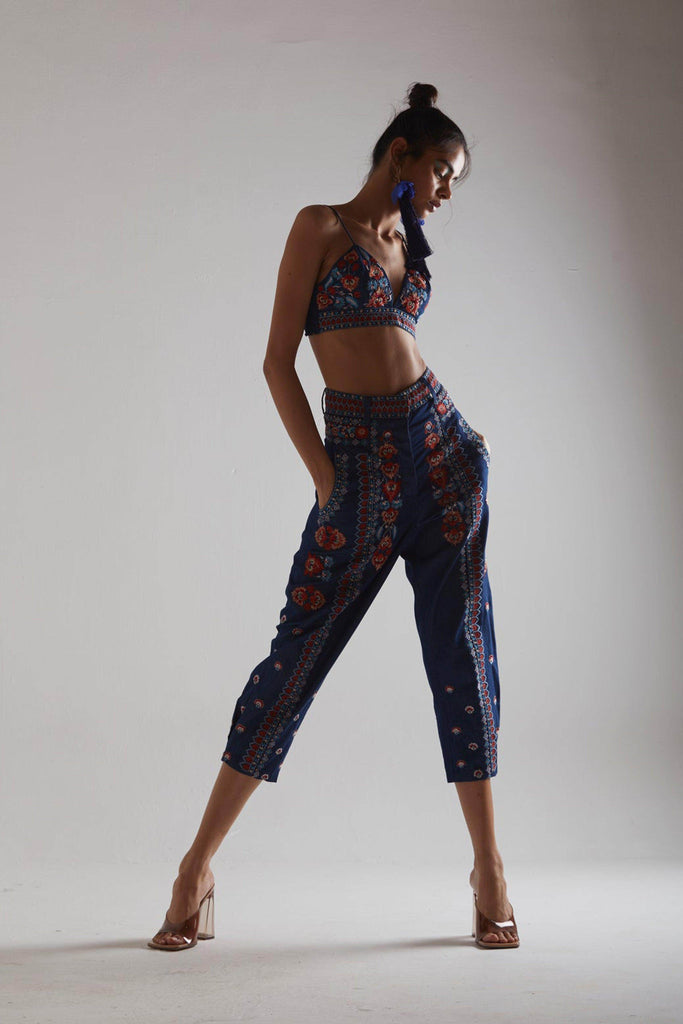 DENIM EMBROIDERED SET - dash and dot dash and dot