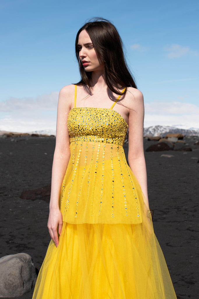 MIRROR MAXI SKIRT SET - dash and dot dash and dot