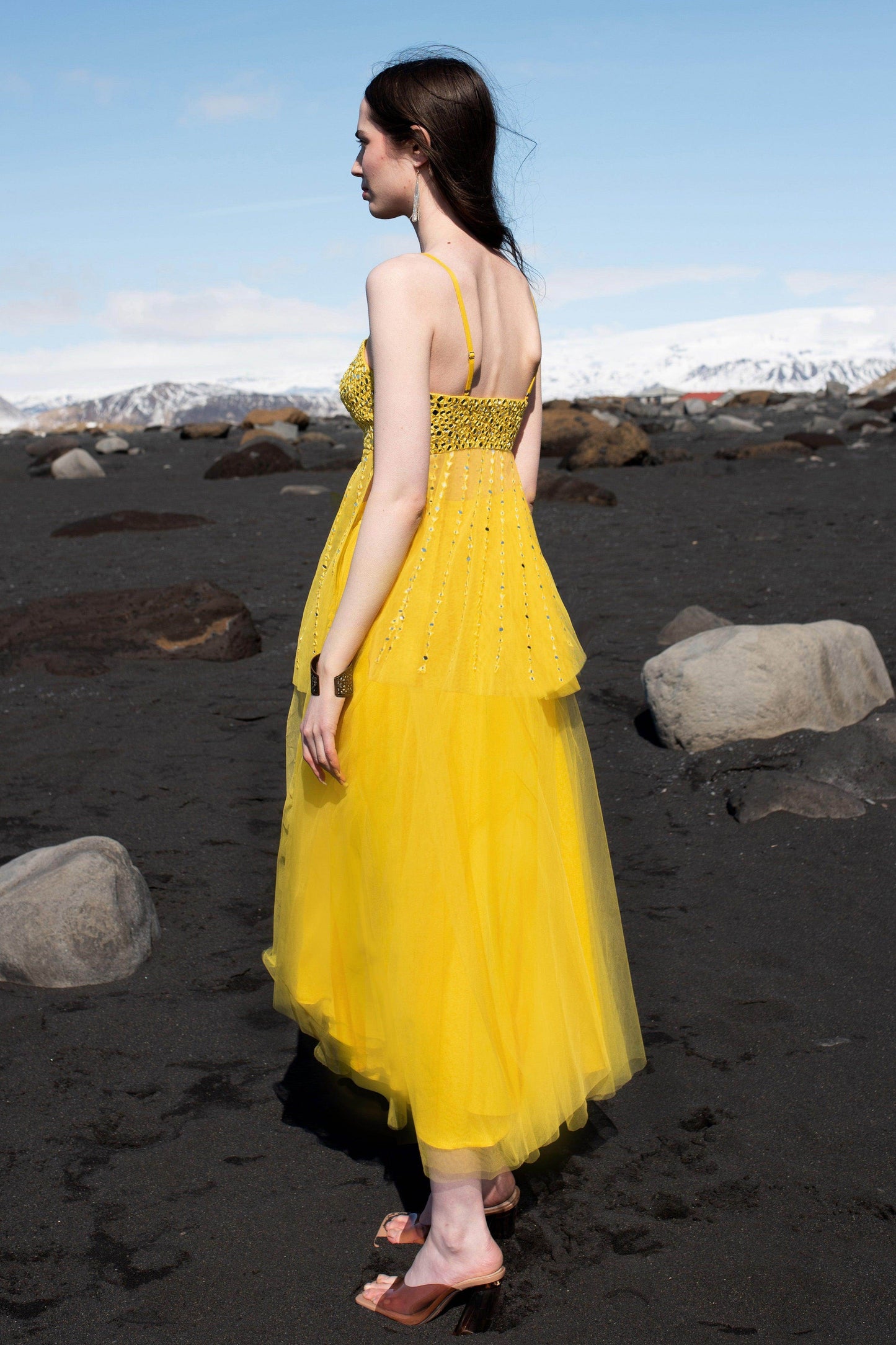 MIRROR MAXI SKIRT SET - dash and dot