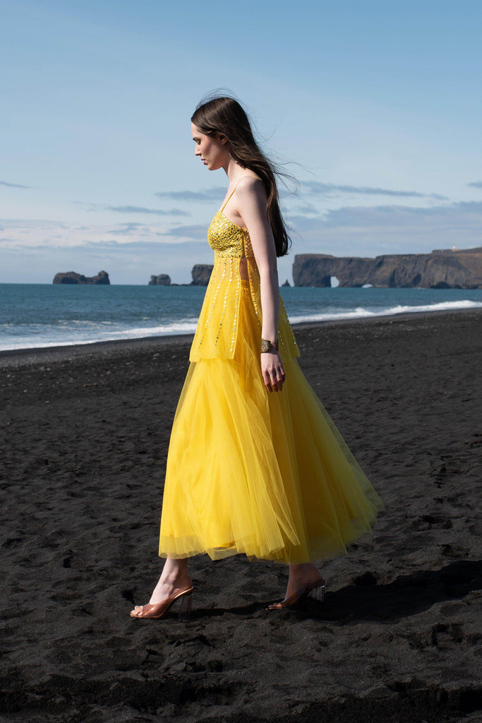 MIRROR MAXI SKIRT SET - dash and dot dash and dot