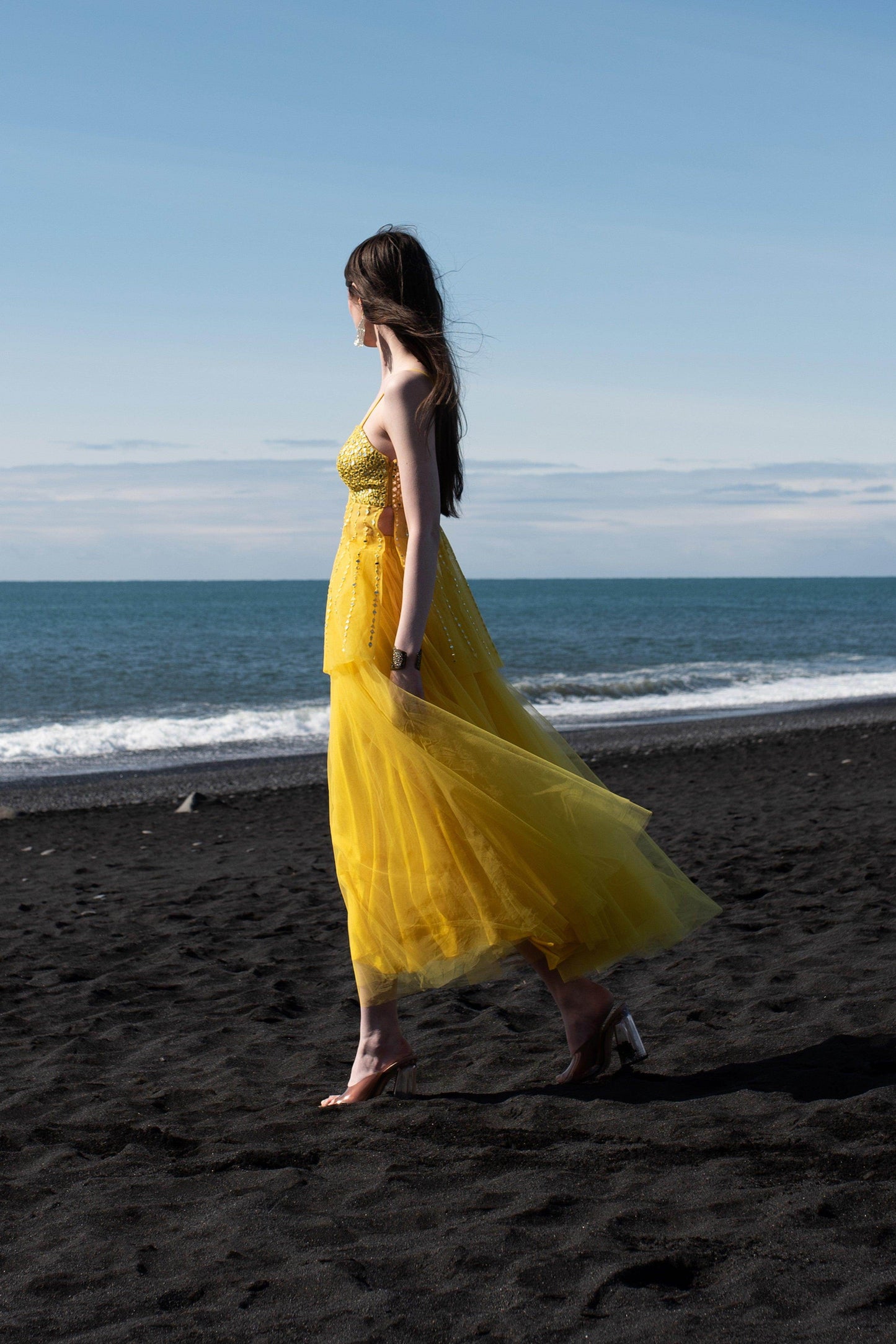 MIRROR MAXI SKIRT SET - dash and dot