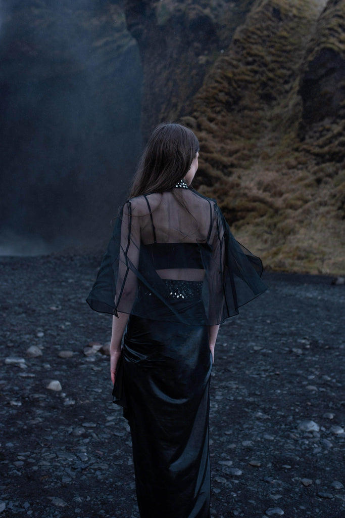 MIRROR EMBROIDERED BANDEAU BRALETTE - dash and dot dash and dot