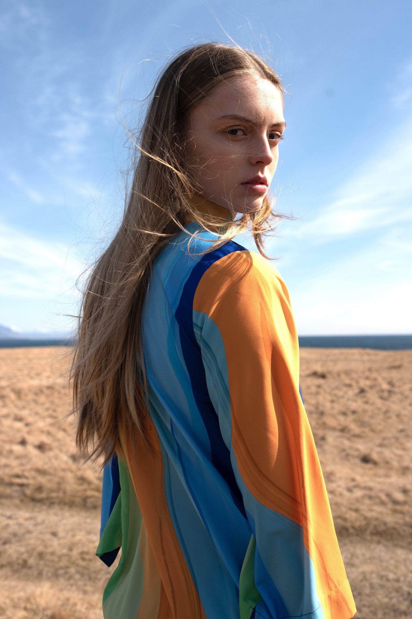 WATERCOLOUR PRINTED PANT SET - dash and dot