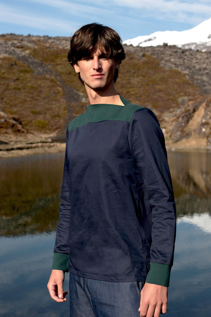 BOAT NECK SHIRT - dash and dot dash and dot