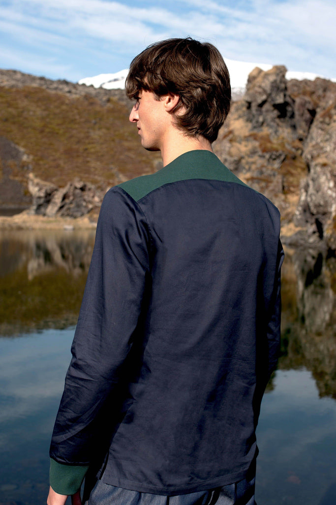 BOAT NECK SHIRT - dash and dot dash and dot