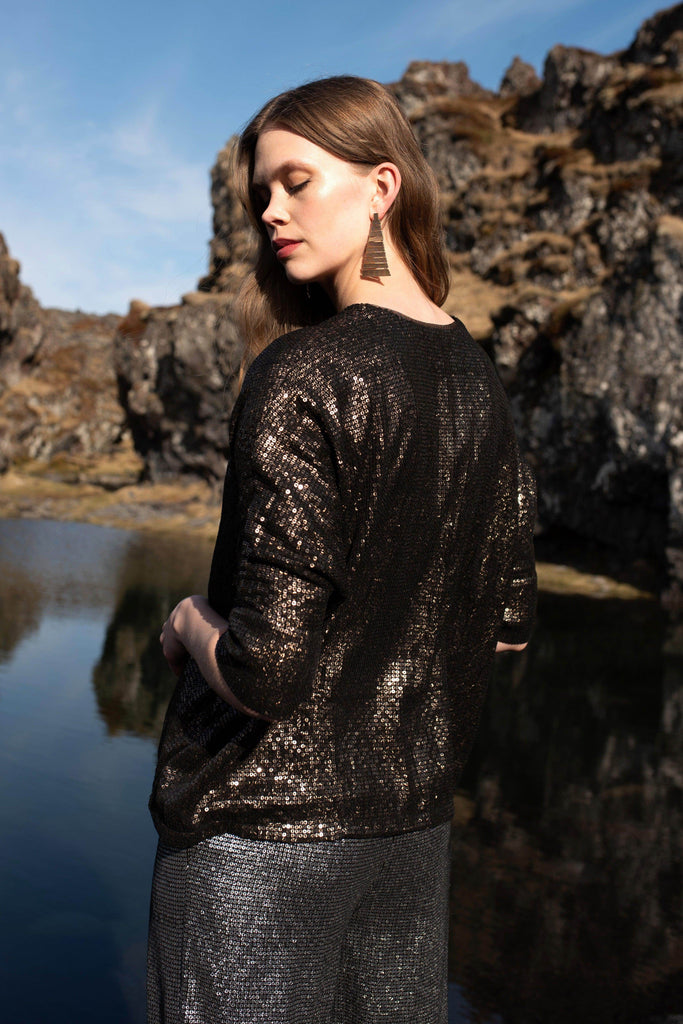 SEQUIN PANT SET - dash and dot dash and dot