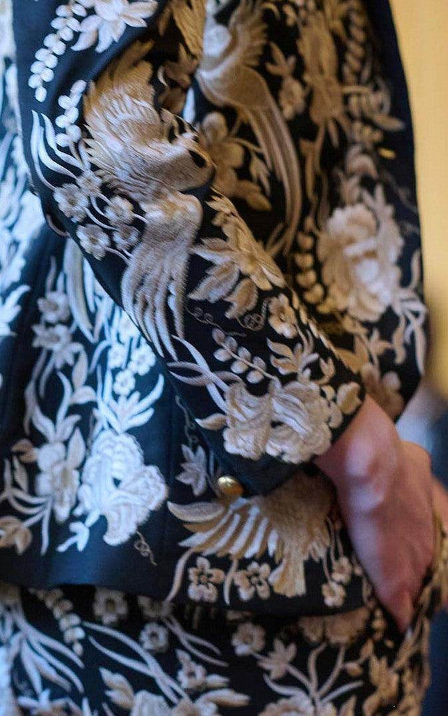 EMBROIDERED JACKET SET - dash and dot dash and dot