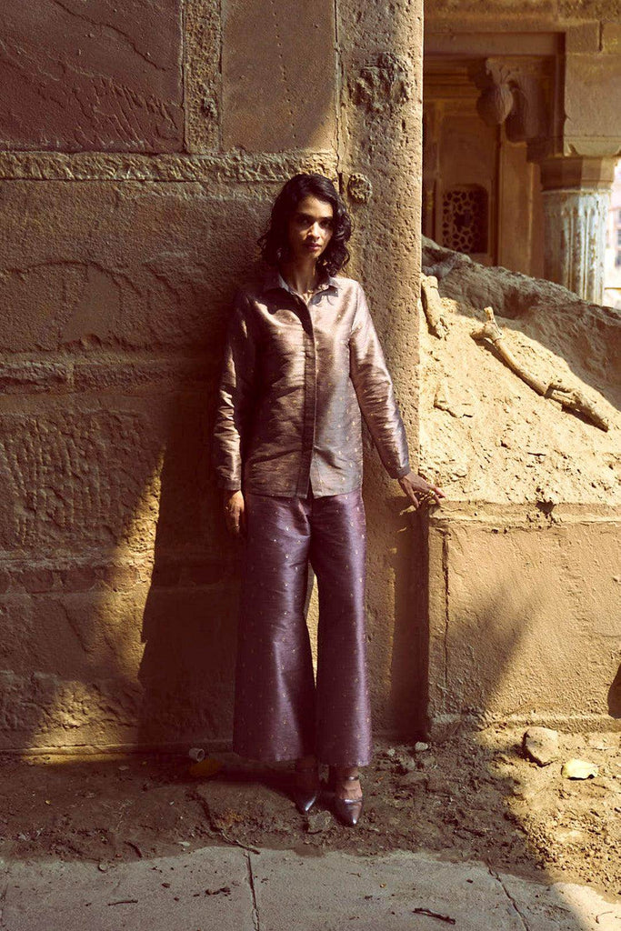 BROCADE SHIRT & PANT SET - dash and dot dash and dot