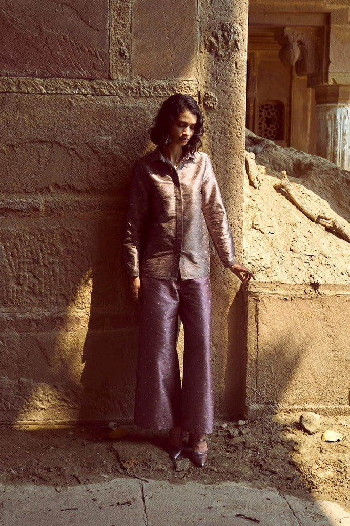 BROCADE SHIRT & PANT SET - dash and dot dash and dot