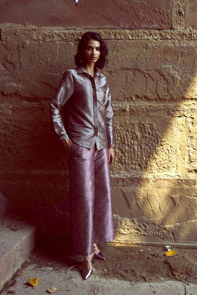 BROCADE SHIRT & PANT SET - dash and dot dash and dot