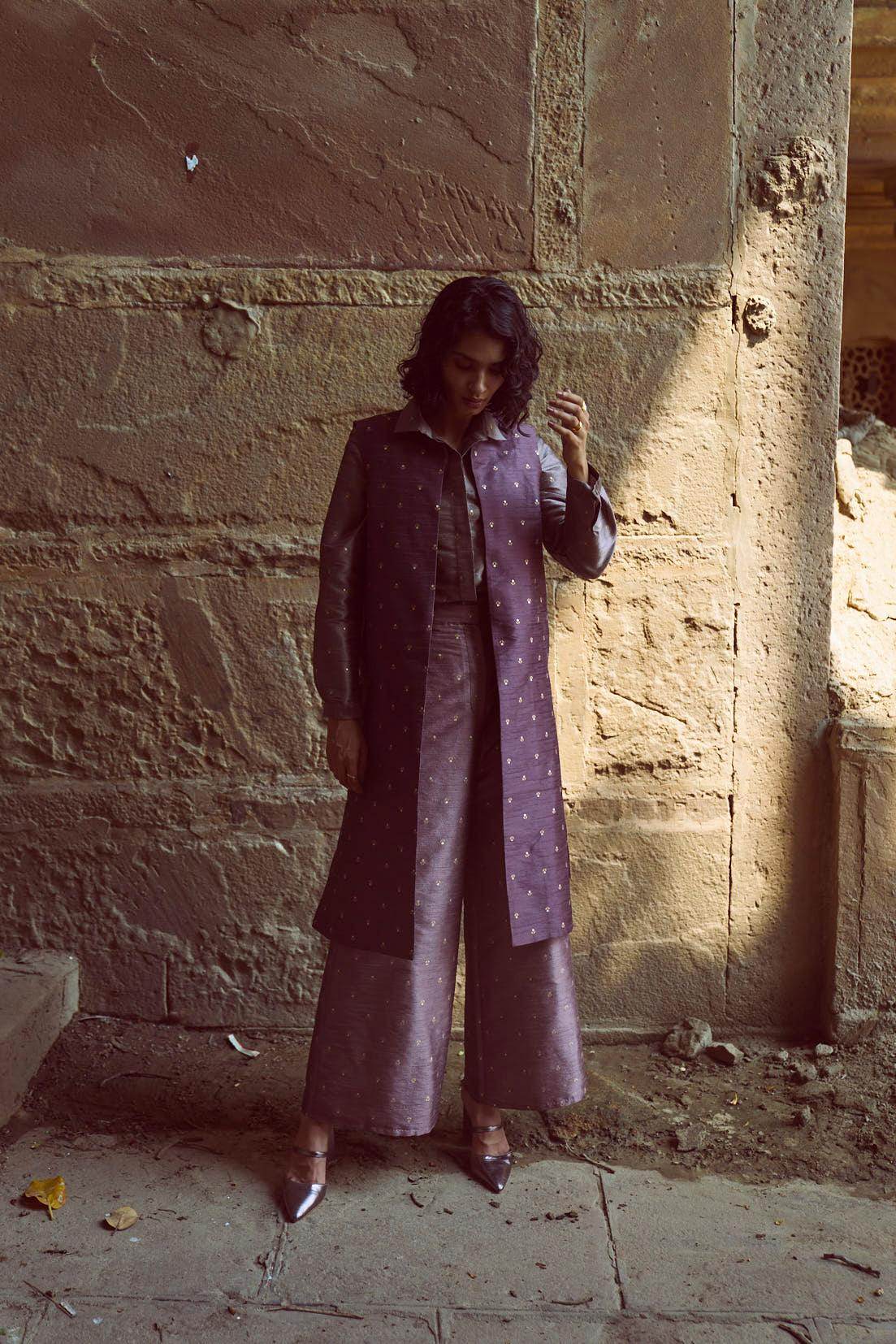 BROCADE 3 PIECE SET - dash and dot