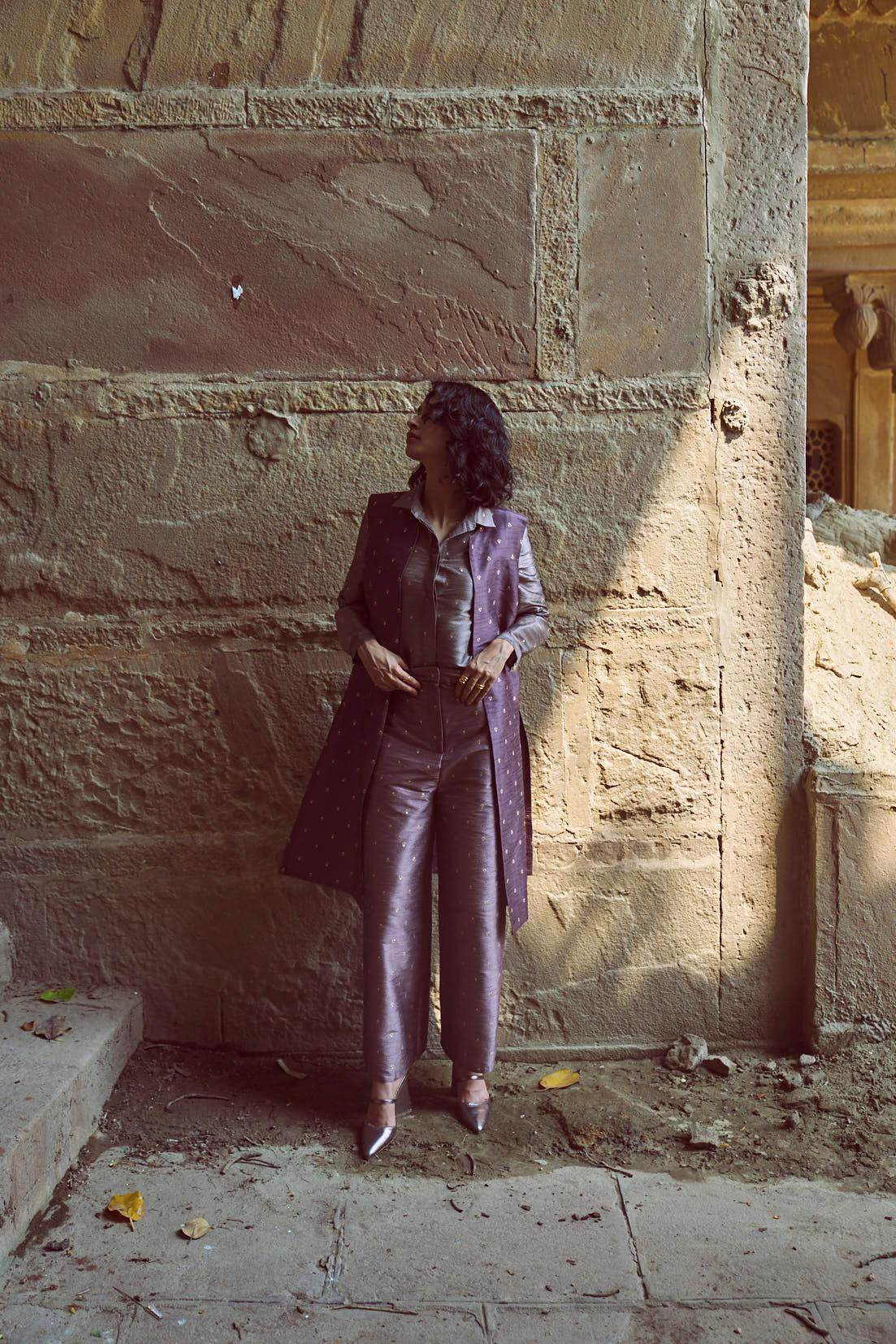 BROCADE 3 PIECE SET - dash and dot