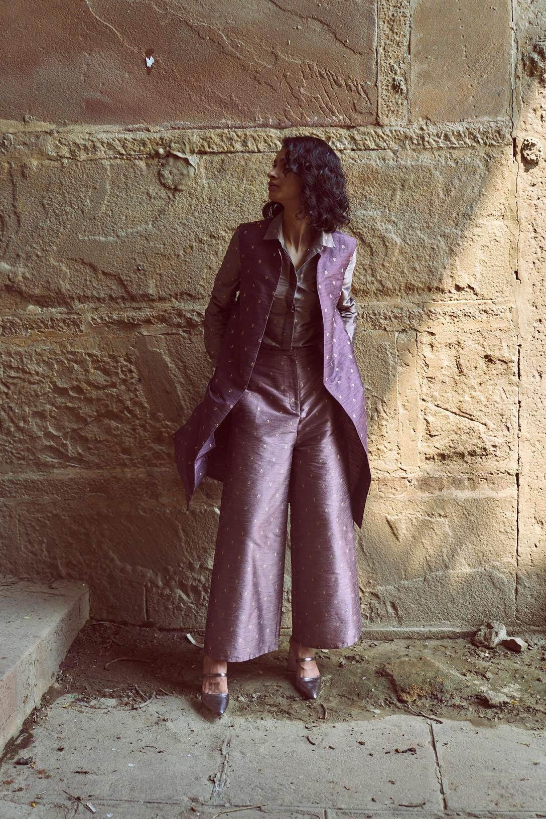 BROCADE 3 PIECE SET - dash and dot