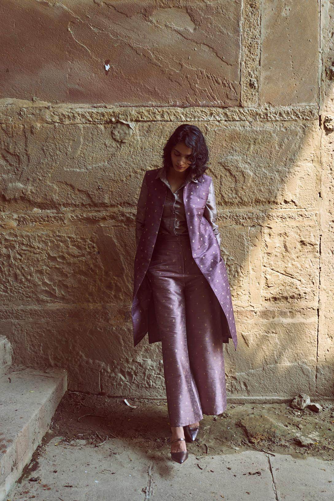 BROCADE 3 PIECE SET - dash and dot