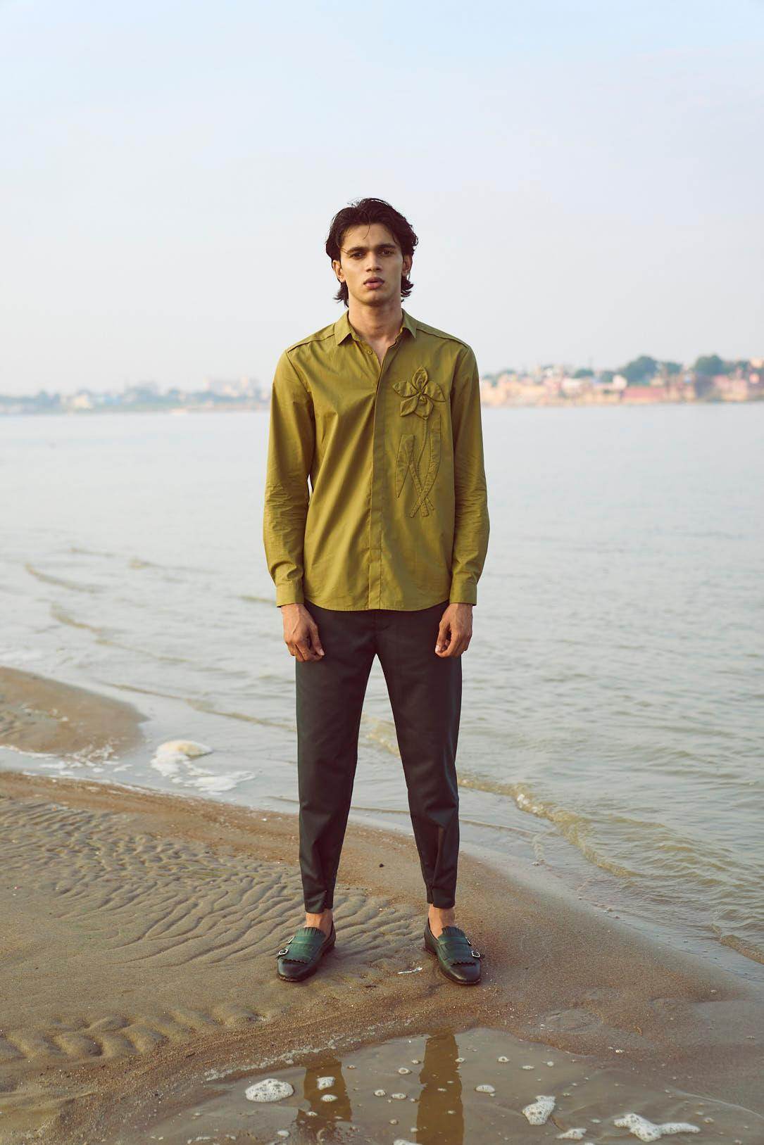 APPLIQUE SHIRT - dash and dot