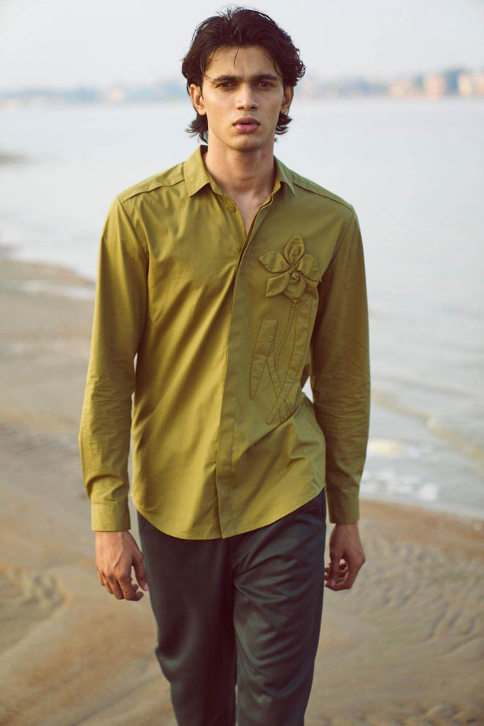 APPLIQUE SHIRT - dash and dot dash and dot