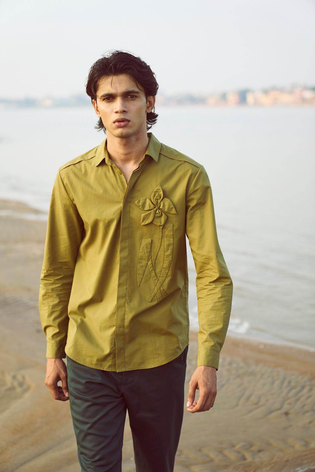 APPLIQUE SHIRT - dash and dot